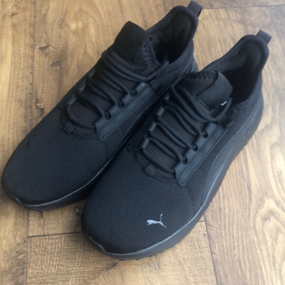 Puma Men's Black Athletic Shoes